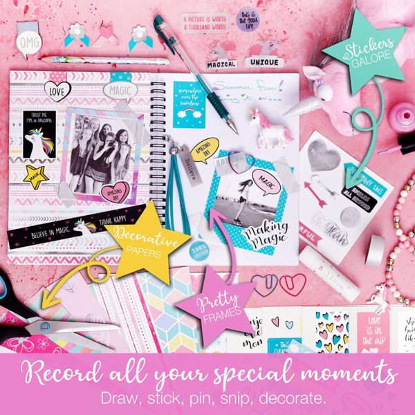 Unicorn Journal Stationary Scrapbooking Gift Set - Case of 12 - Image 2